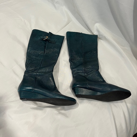 Steve Madden Intyce Boot Dark Green Size 9 *EUC* - Picture 2 of 8